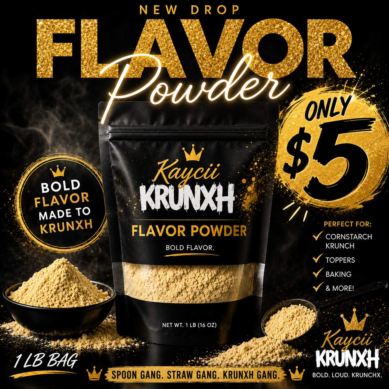 FLAVOR POWDER ONLY